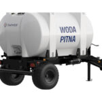 Cysterna do wody pitnej Swimer Mobilis Aqua SLP 6000 l na przyczepie z atestem PZH