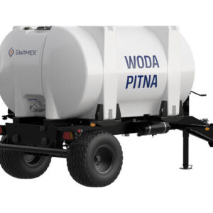 Cysterna do wody pitnej Swimer Mobilis Aqua SLP 6000 l na przyczepie z atestem PZH