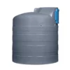 Zbiornik na AdBlue Swimer Blue Tank Eco-Line ELDPS 2500 l w widoku bocznym z przeciwnej strony, z zamkniętą szafką