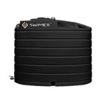 Naziemny zbiornik na deszczówkę Swimer Comfort-Line 5000l w kolorze czarnym