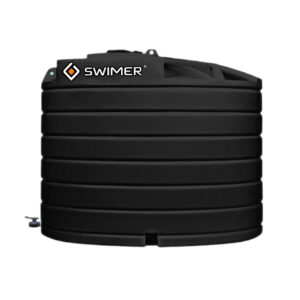Naziemny zbiornik na deszczówkę Swimer Comfort-Line 5000l w kolorze czarnym