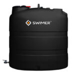 Naziemny zbiornik na deszczówkę Swimer Eco-Line ELJP 2500l w kolorze czarnym