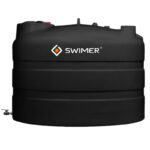 Naziemny zbiornik na deszczówkę Swimer Eco-Line ELJP 5000l w kolorze czarnym