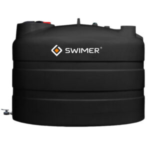 Naziemny zbiornik na deszczówkę Swimer Eco-Line ELJP 5000l w kolorze czarnym