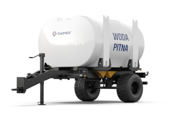 Zbiornik z polietylenu HDPE 6000 l dopuszczony atestem PZH do wody pitnej